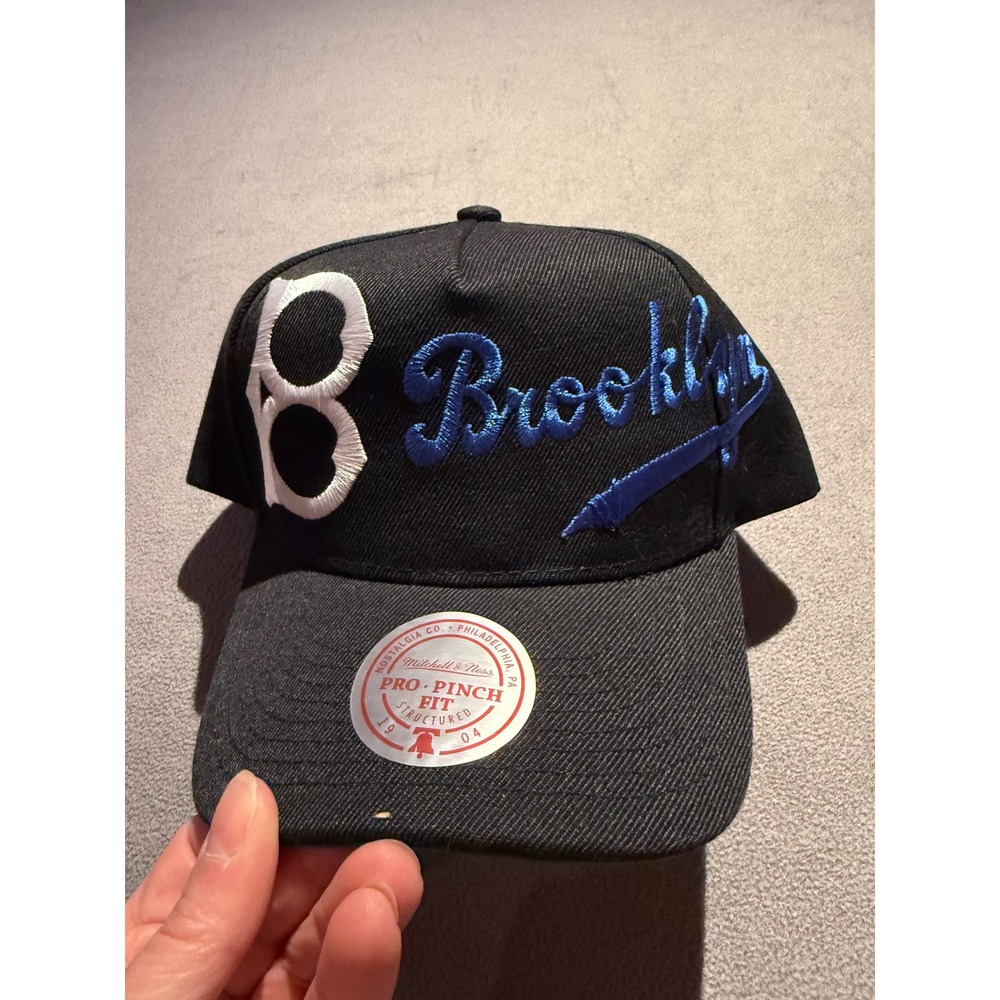 Mitchell & Ness Brooklyn Dodgers MLB Busted Pro Snapback Hat HP12860-BDOBLCK